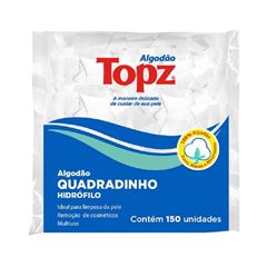 Algodão Topz Quadradinhos 150 Unidades