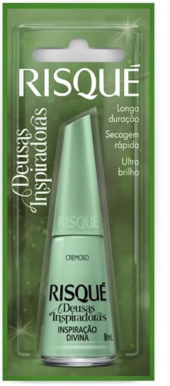 ESMALTE RISQUE CREMOSO DEUSAS INSPIRADORAS INSPIRAÇAO DIVINA (CARTELADO)