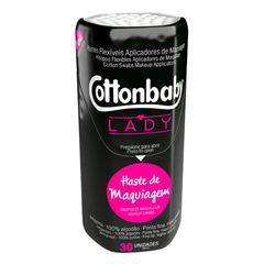 Hastes Flexíveis Lady para Maquiagem com 30 Unidades