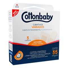 Curativo Antisséptico Cottonbaby Variados