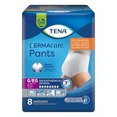 Roupa Íntima Descartável Tena Pants Derma Plus G/EG
