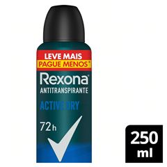 Desodorante Aerossol Rexona Masculino Active Leve Mais Pague Menos