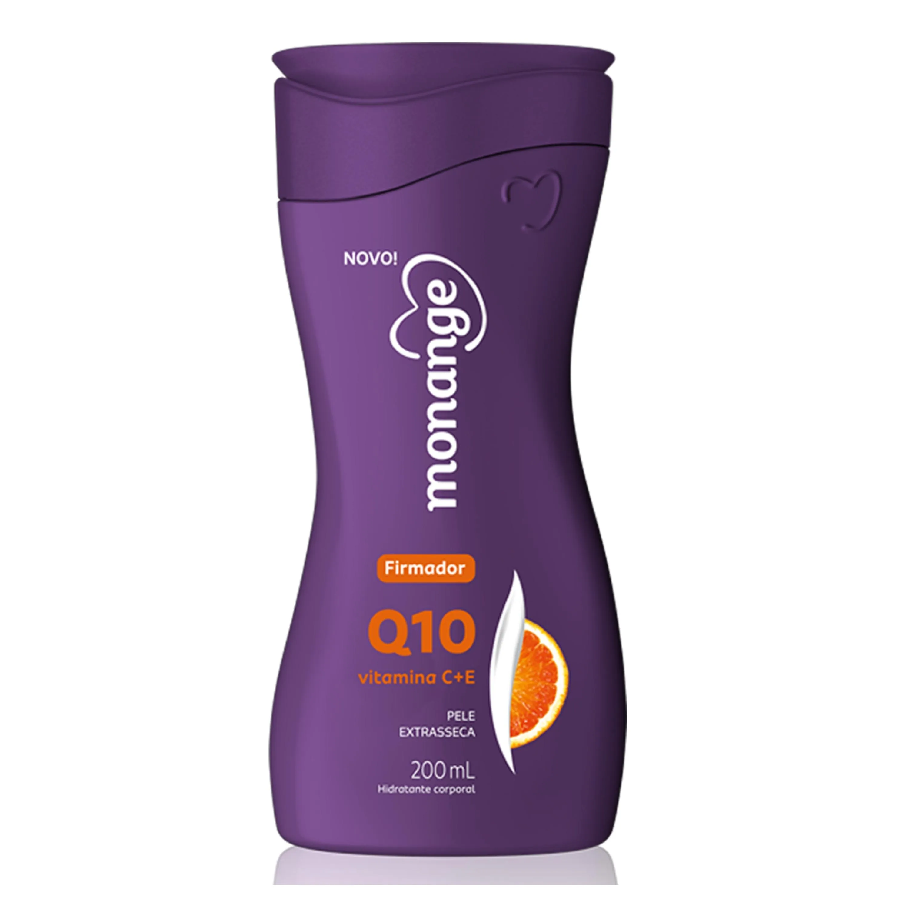 Leite Hidratante Monange Firmador Q10 com Vitamina C para Pele Seca