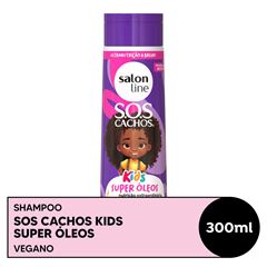 SHAMPOO SOS CACHOS KIDS SUPER OLEOS SALON LINE 300ML