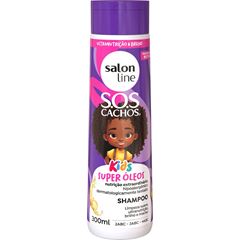 SHAMPOO SOS CACHOS KIDS SUPER OLEOS SALON LINE 300ML