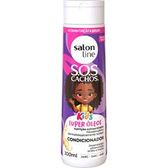 CONDICIONADOR SOS CACHOS KIDS SUPER OLEOS SALON LINE 300ML