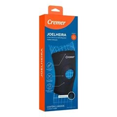 Joelheira Com Orifício Reforçado Tamanho G Neoprene
