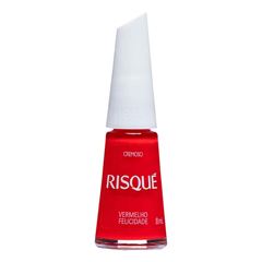 Esmalte Risqué Cremoso Vermelho Felicidade - Encartelado