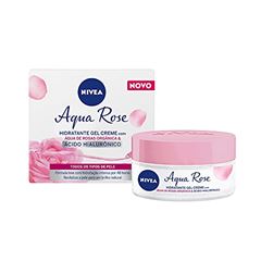 Gel Creme Facial Hidratante Nivea Aqua Rose 50ml
