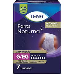 Roupa Íntima Descartável Tena Pants Noturna G/EG