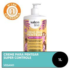 CREME PARA PENTEAR SUPER CONTROLE SALON LINE 1L