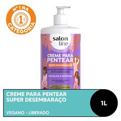 CREME PARA PENTEAR SUPER DESEMBARACO SALON LINE 1L