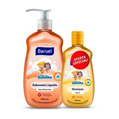 Sabonete Liquido Infantil Da Xuxinha 400ml + Shampoo 210ml