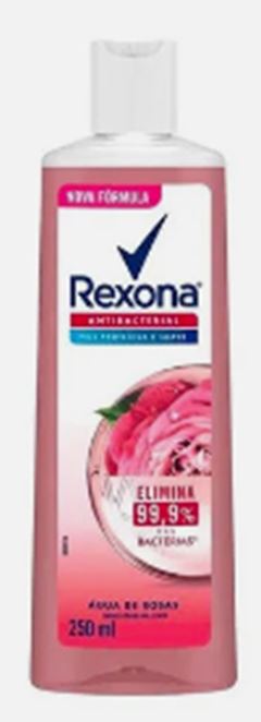 Sabonete Líquido Rexona Antibacteriano Água de Rosas 250ml