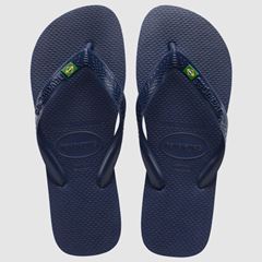 Sandália Havaianas Brasil Marinho Tamanho 33/34