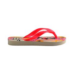 SANDALIA HAVAIANAS KIDS FLORES BEGE PALHA 23/24