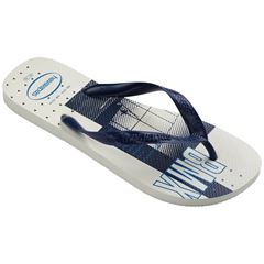 Sandália Havaianas Top Athletic Branco e Marinho 35/36
