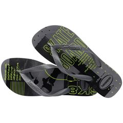 SANDALIA HAVAIANAS TOP ATHLETIC CINZA ACO 37/38