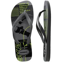 SANDALIA HAVAIANAS TOP ATHLETIC CINZA ACO 37/38