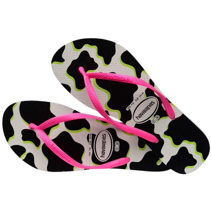 Sandalia havaiana best sale slim animals