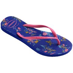 SANDALIA HAVAIANAS SLIM ROMANCE AZUL NAVAL 37/38