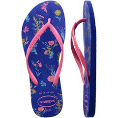 SANDALIA HAVAIANAS SLIM ROMANCE AZUL NAVAL 37/38