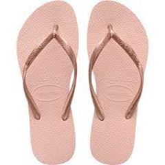 SANDALIA HAVAIANAS SLIM VELVET ROSA/ROSA 33/34