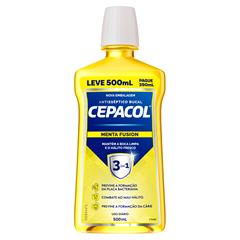 Enxaguante Bucal Cepacol Original Leve 500ml Pague 350ml