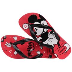 Sandália Havaianas Top Disney Vermelho Rubi/Preto 41/42
