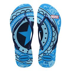 Sandália Havaianas Slim Marvel Turquesa 39/40