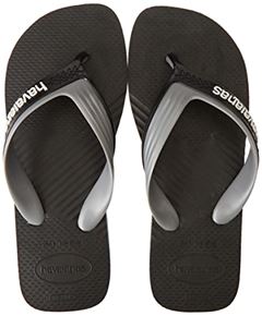 Sandália Havaianas Dual Preto/Cinza Aço 41/42