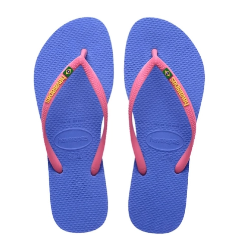 Sandália Havaianas Slim Brasil Azul Provence 37/38