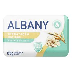 Sabonete Albany Hidratação Antibacteriana Branco 85g