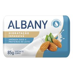 Sabonete Albany Feminino Hidratação Intensiva Azul 85g