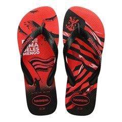 Sandália Havaianas Times Flamengo Preto 43/44