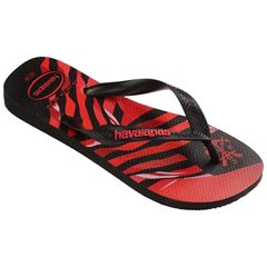 Sandália Havaianas Times Flamengo Preto 37/38