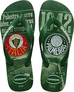 Sandália Havaianas Times Palmeiras Amazônia 33/34