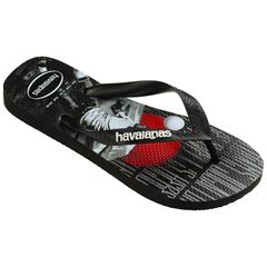 Sandália Havaianas Times Corinthians Preto 33/34