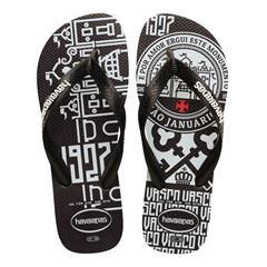 Sandália Havaianas Times Vasco da Gama Preto 37/38