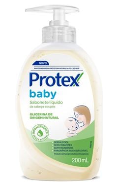 Sabonete Líquido Protex Baby Glicerinado 200ml