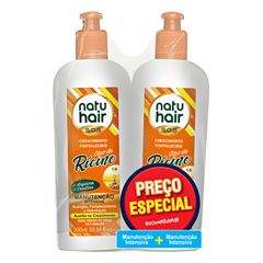 Creme de Manutenção Intensiva NatuHair S.O.S Rícino Leve 2 com Desconto