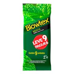 Preservativo Blowtex Menta Leve 9 Pague 6