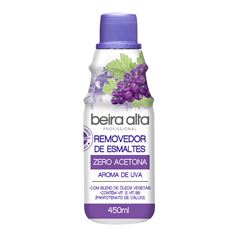 Removedor Sem Acetona Beira Alta 450ml Uva