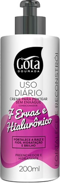 CREME PARA PENTEAR GOTA DOURADA FORTALECIMENTO