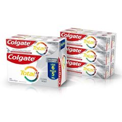 Creme Dental Colgate Total 12 Clean Mint Leve 6 Pague 5 90g