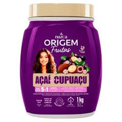 Creme De Tratamento Origem 5 Em 1 Açaí E Cupuaçu 1kg
