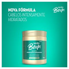 Máscara Capilar Seda Boom Hidratação Profunda Curvatura 500g