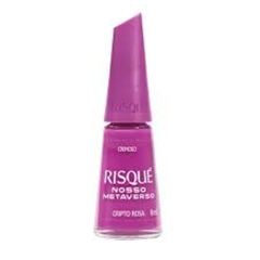 Esmalte Risqué Metaverso Cripto Rosa - Solto