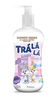 Sabonete Líquido Infantil Tralalá Baby Suave Pump