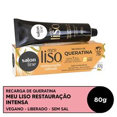 RECARGA DE QUERATINA MEU LISO RESTAURACAO INTENSA 80G